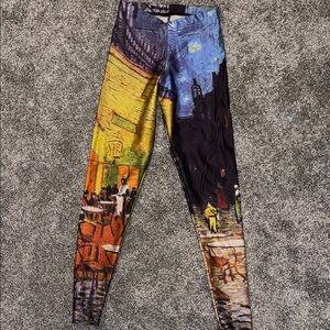 Blackmilk Multicolor Art Print Leggings